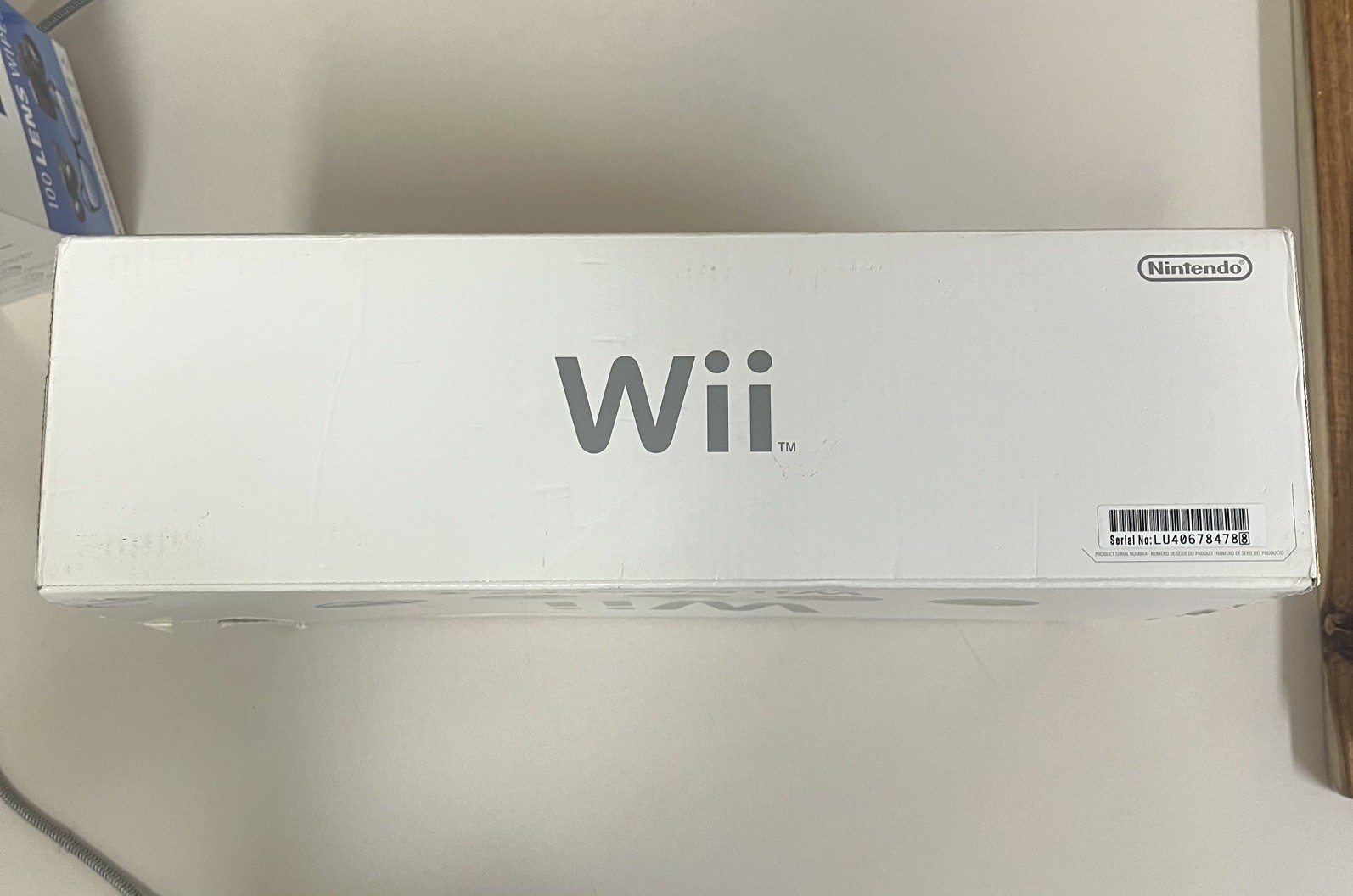 Nintendo Wii Console In Box, Working, no controllers sensor bar games or manuals