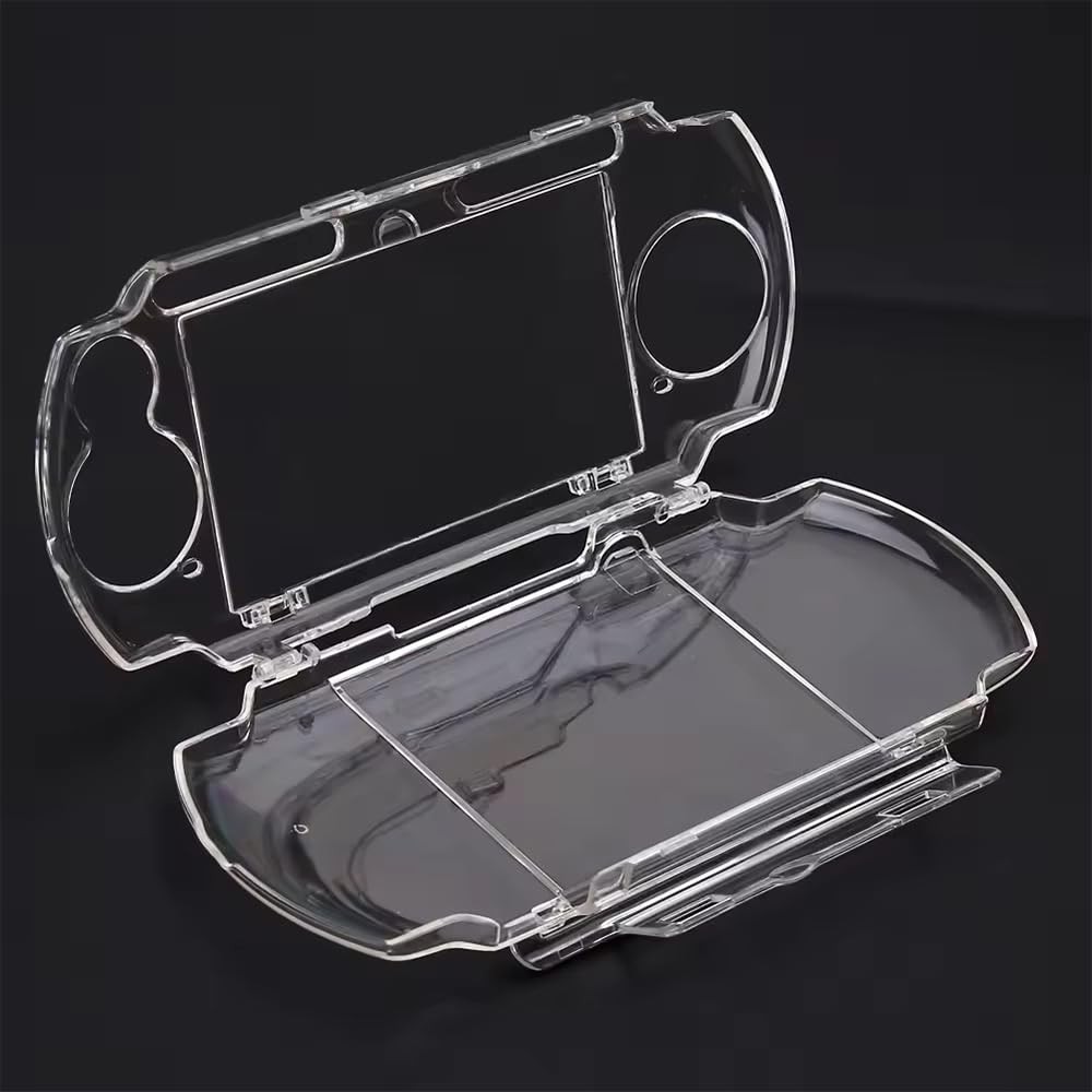 KlsyChry Transparent Hard Shell Case Cover Compatible with PSP Clear