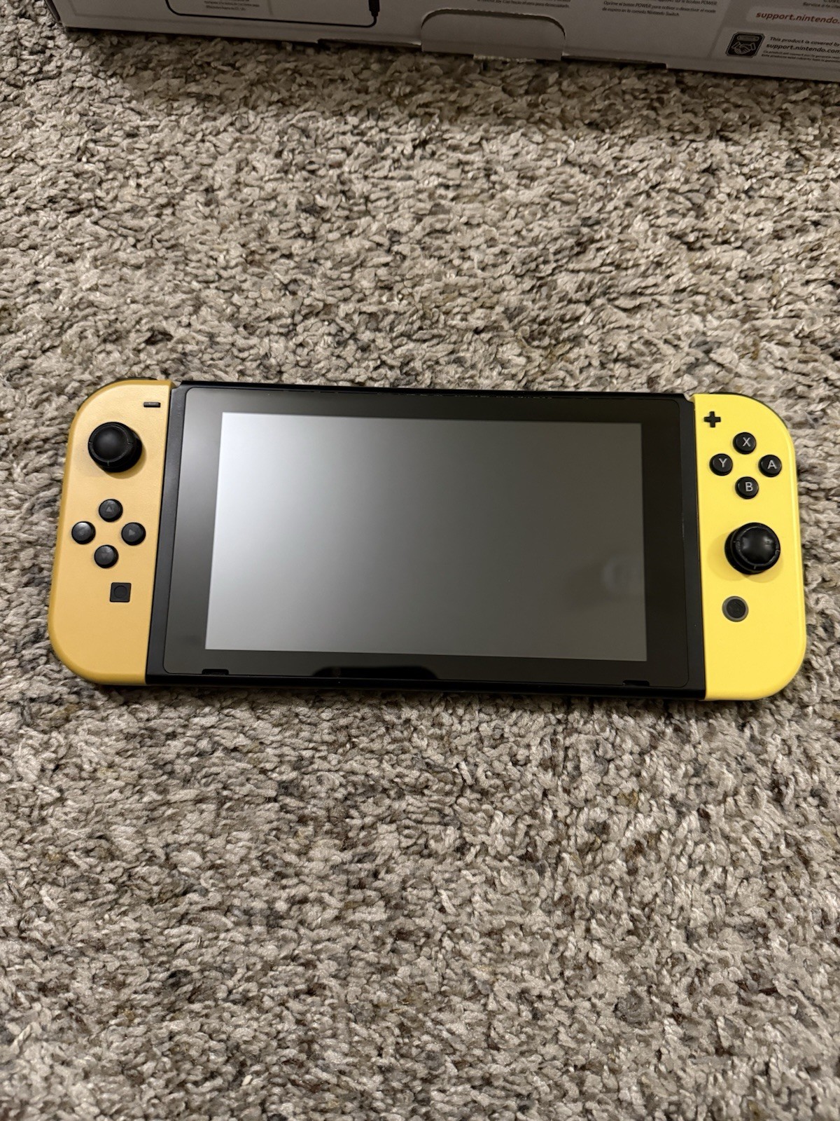 Nintendo Switch Pikachu & Eevee Edition + Pokeball – No Game Code