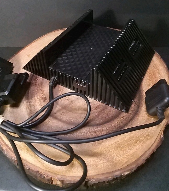 PlayStation 2 Console Stand Four Player Adapter With Memory Card Slots