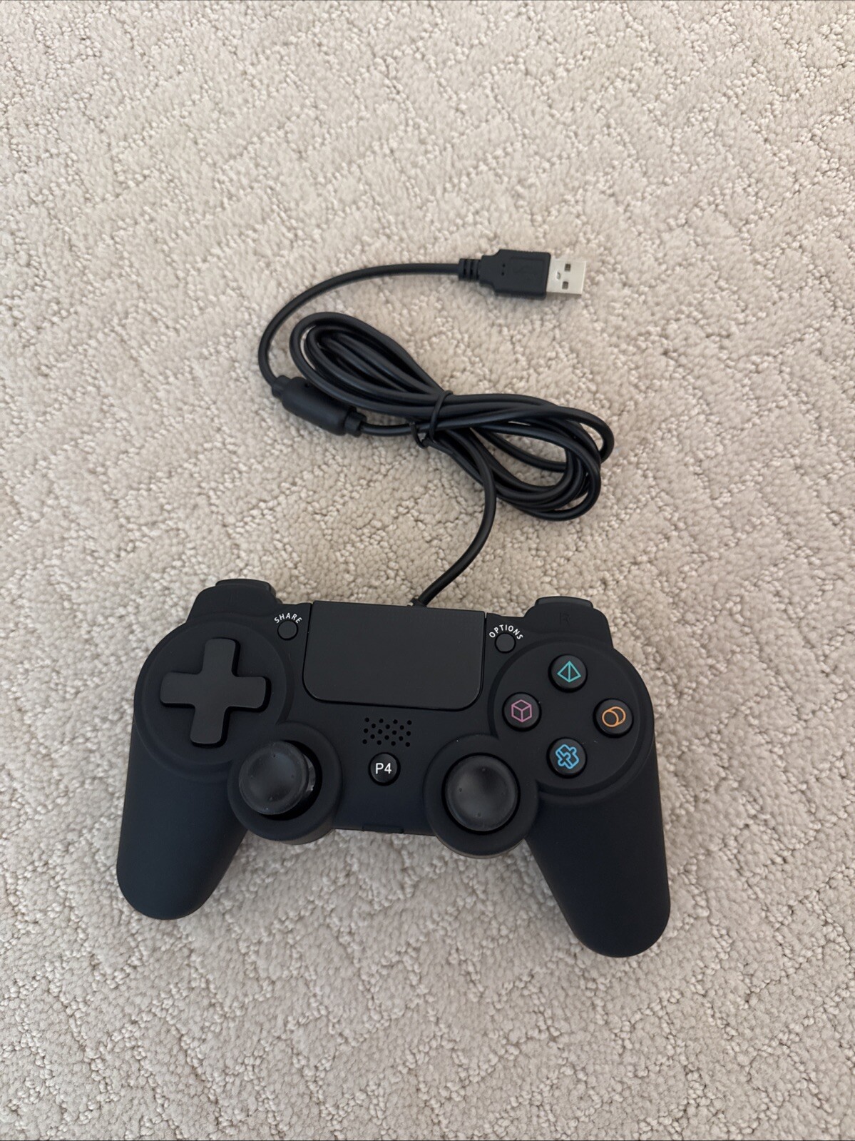 Pyle Game Console Handle Wired Controller with LED Lights, Built-in Speaker