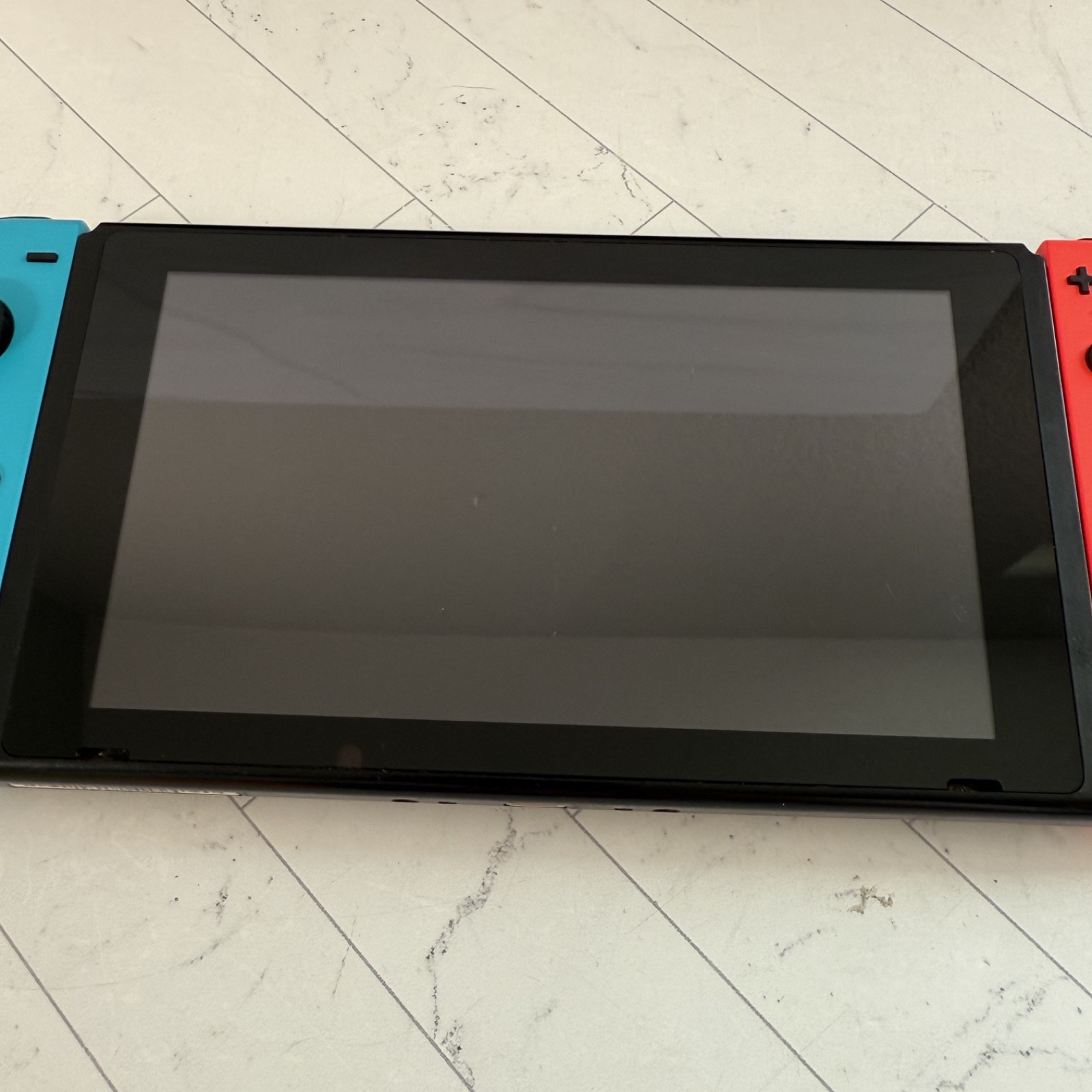 Nintendo Switch Model HAC-001 Console – 32GB + 32GB microSD See Photos! #H975