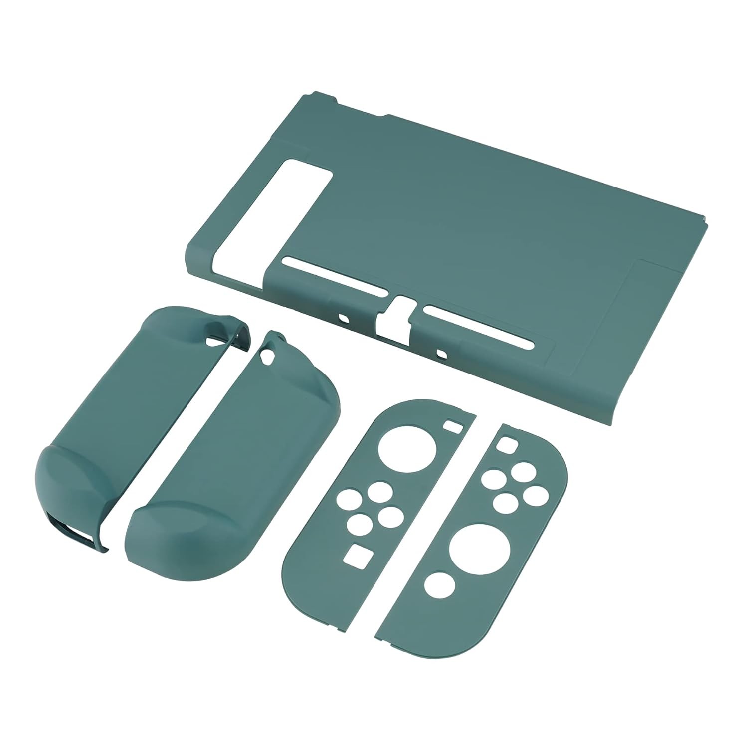Separable Protector Hard Shell for NS Joycon- Hunter Green