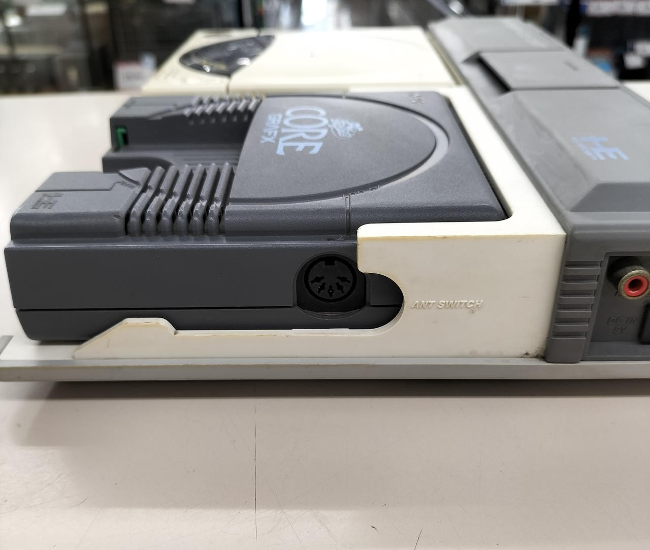 NEC PC Engine Coregrafx PI-TG3 Console + Interface Unit IFU-30 CD-ROM2 System