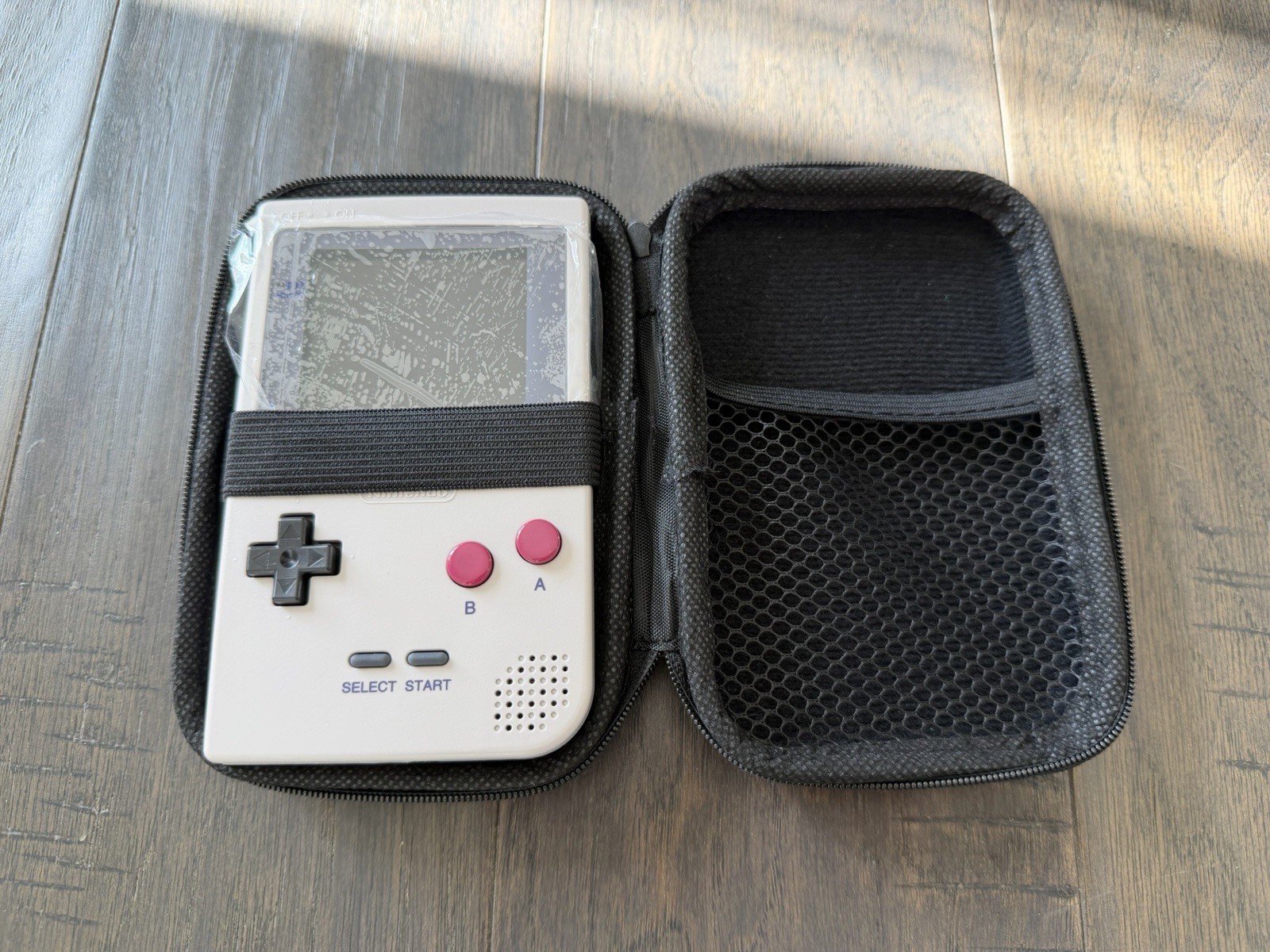 Gameboy Pocket GBP W/ IPS Q5 Backlight & New Shell & Rechargeable Battery – Gray
