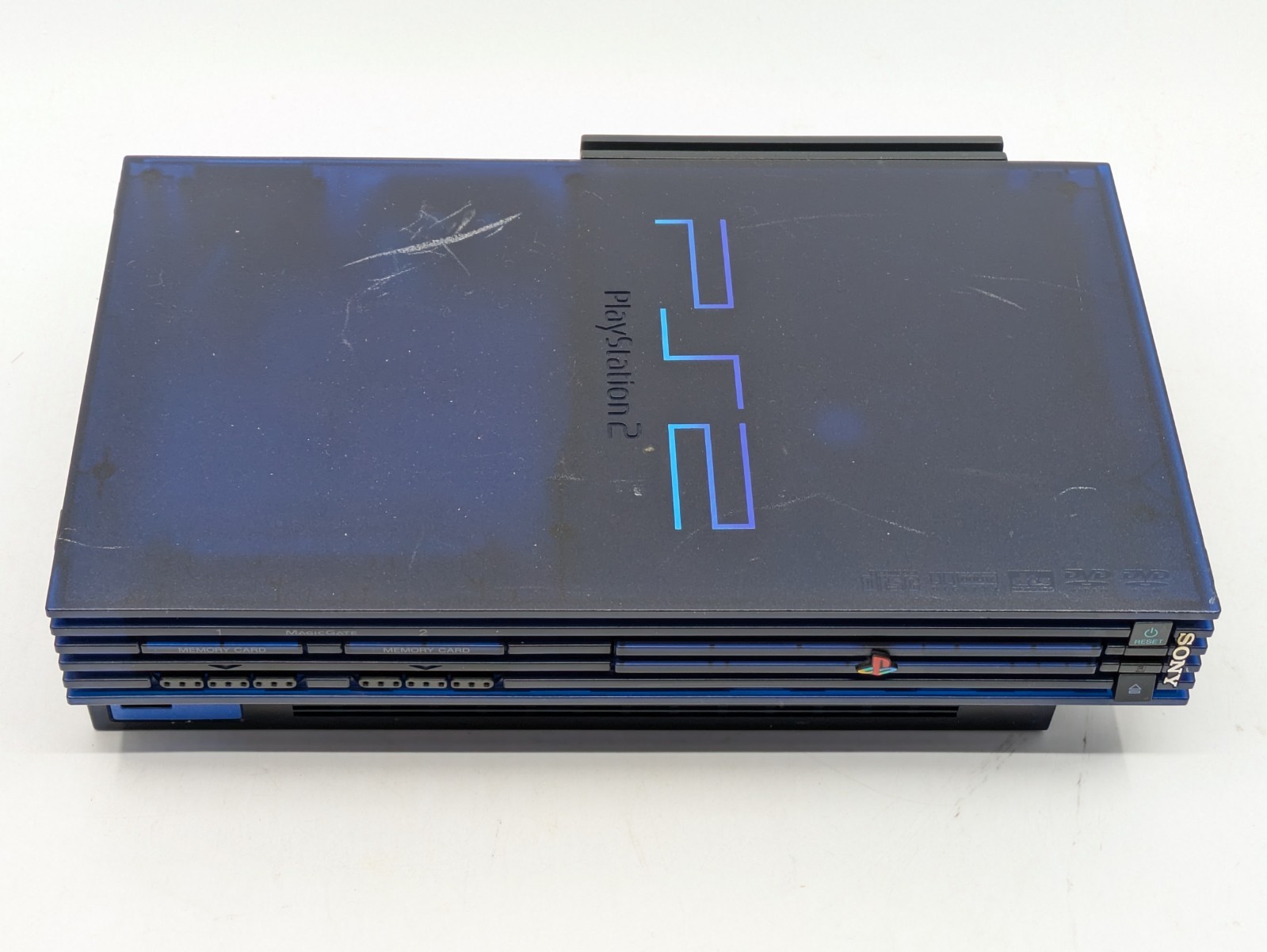 Sony PlayStation 2 Midnight Blue BB Pack SCPH-50000 MB/NH Tested Japan