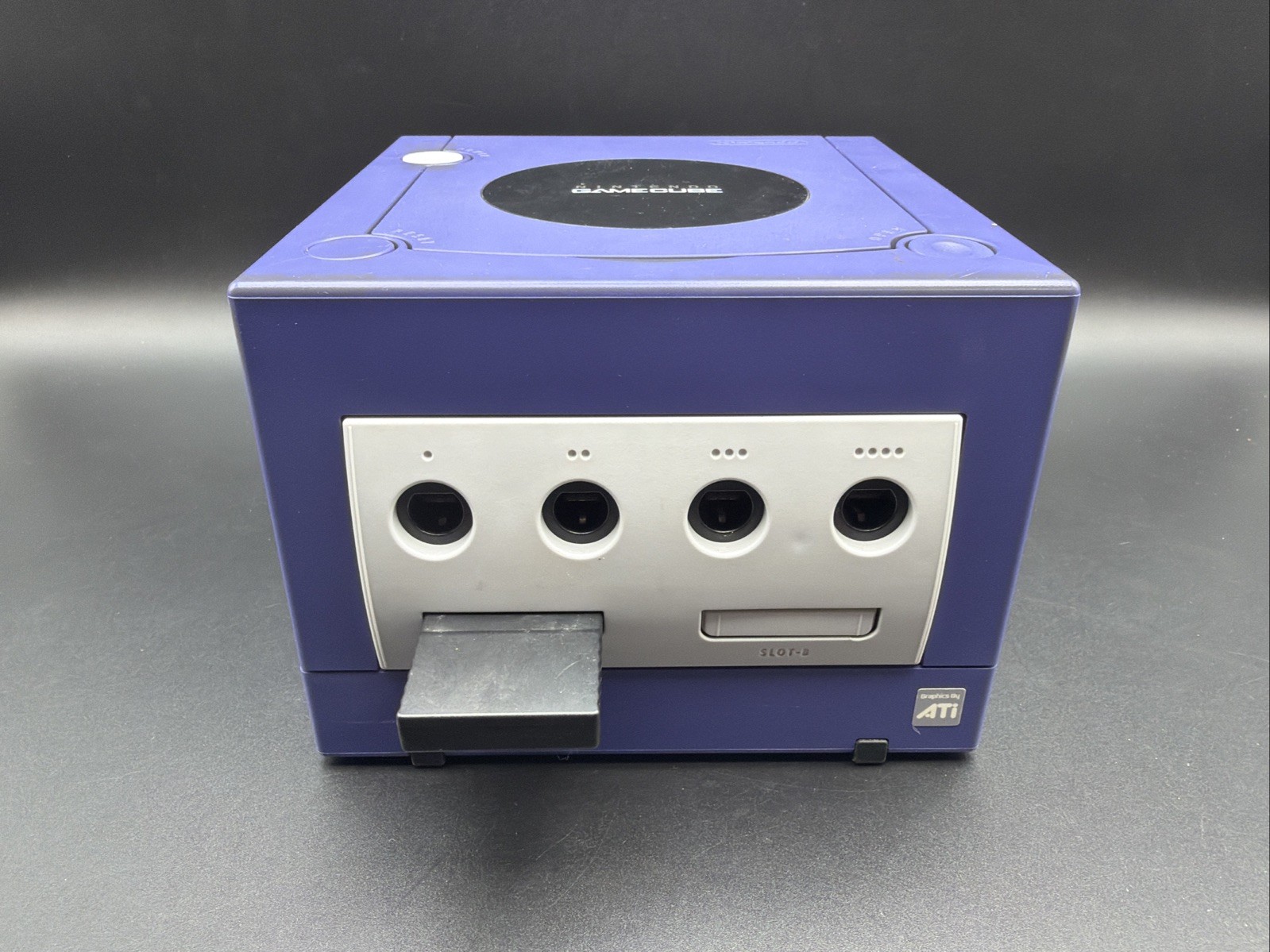 Nintendo GameCube Indigo DOL‑001 Console Bundle •NEW BATTERY!• Tested Working