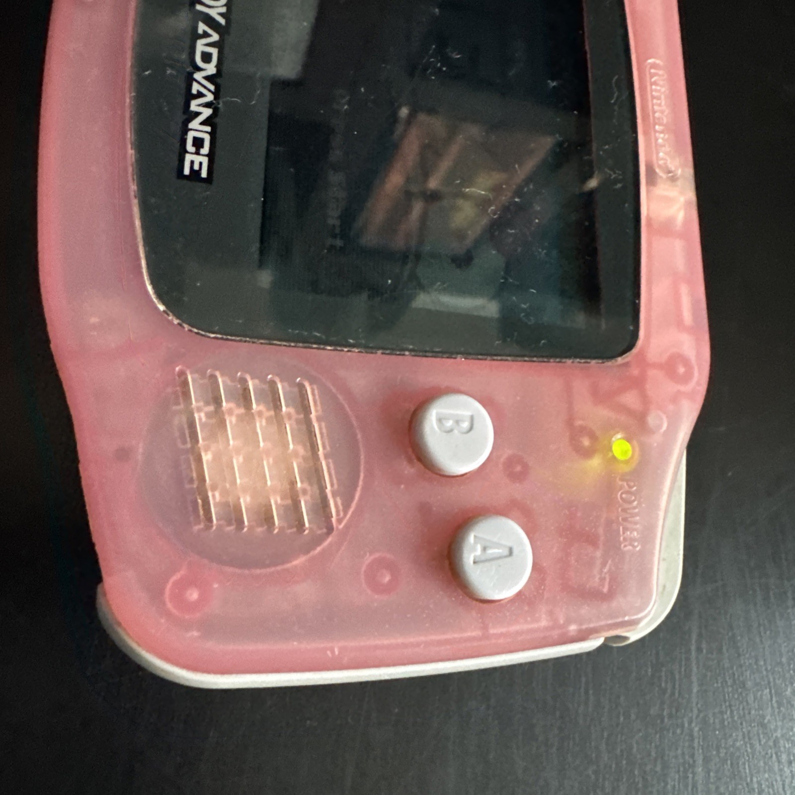 Nintendo Game Boy Advance GBA Handheld Console (AGB-001) Pink Works Finding Nemo