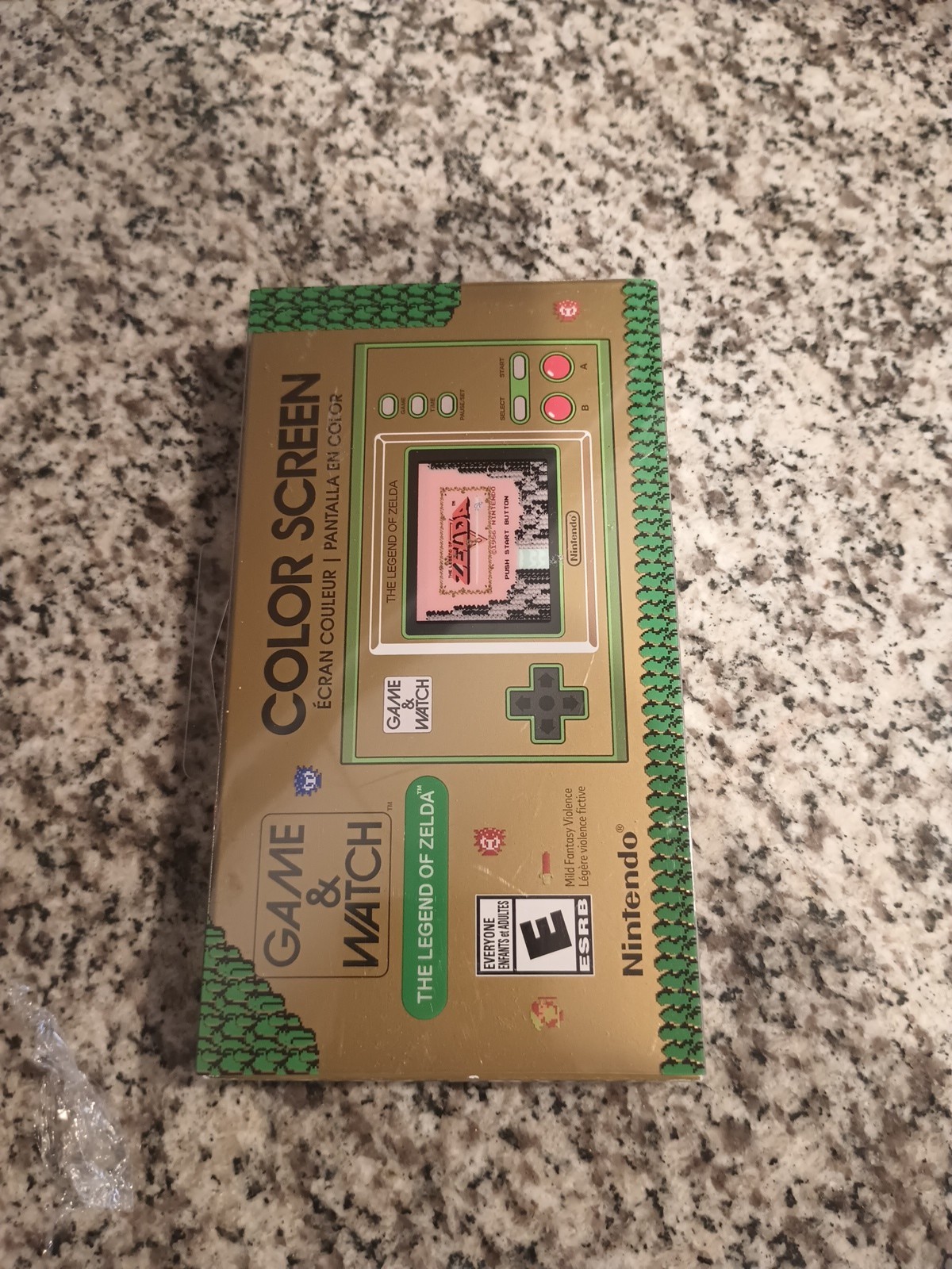 Nintendo Game and Watch: The Legend of Zelda Handheld Game System – New