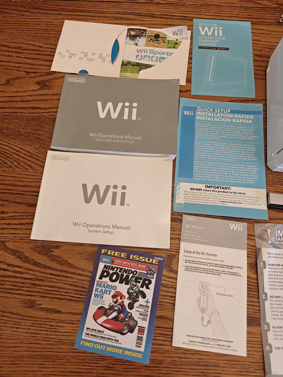 TESTED Nintendo Wii System WORKING Disk Drive, Wii Sports, Cables, manuals incl.