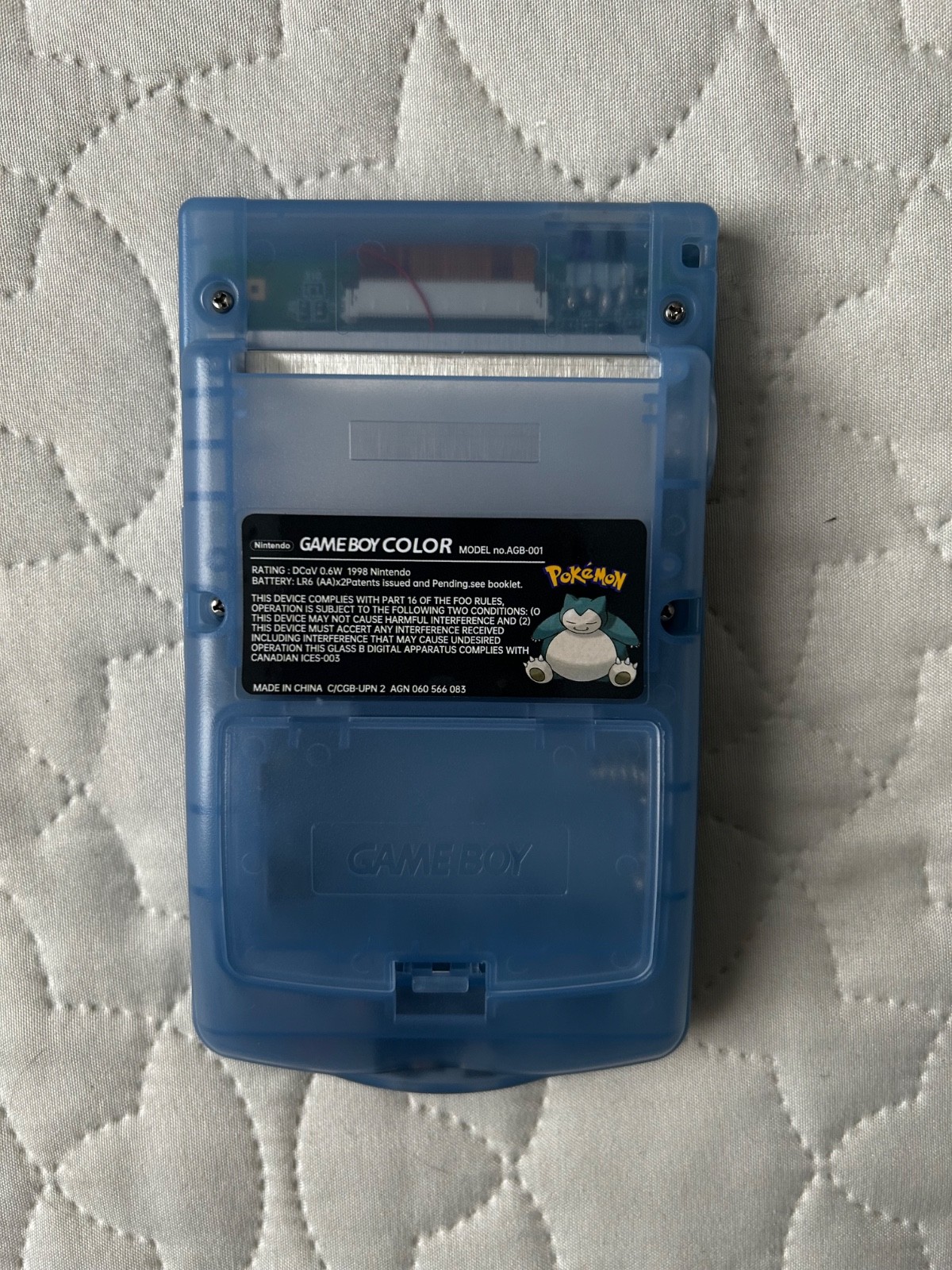 Gameboy Color OLED laminated touch Screen GBC Game Boy color console