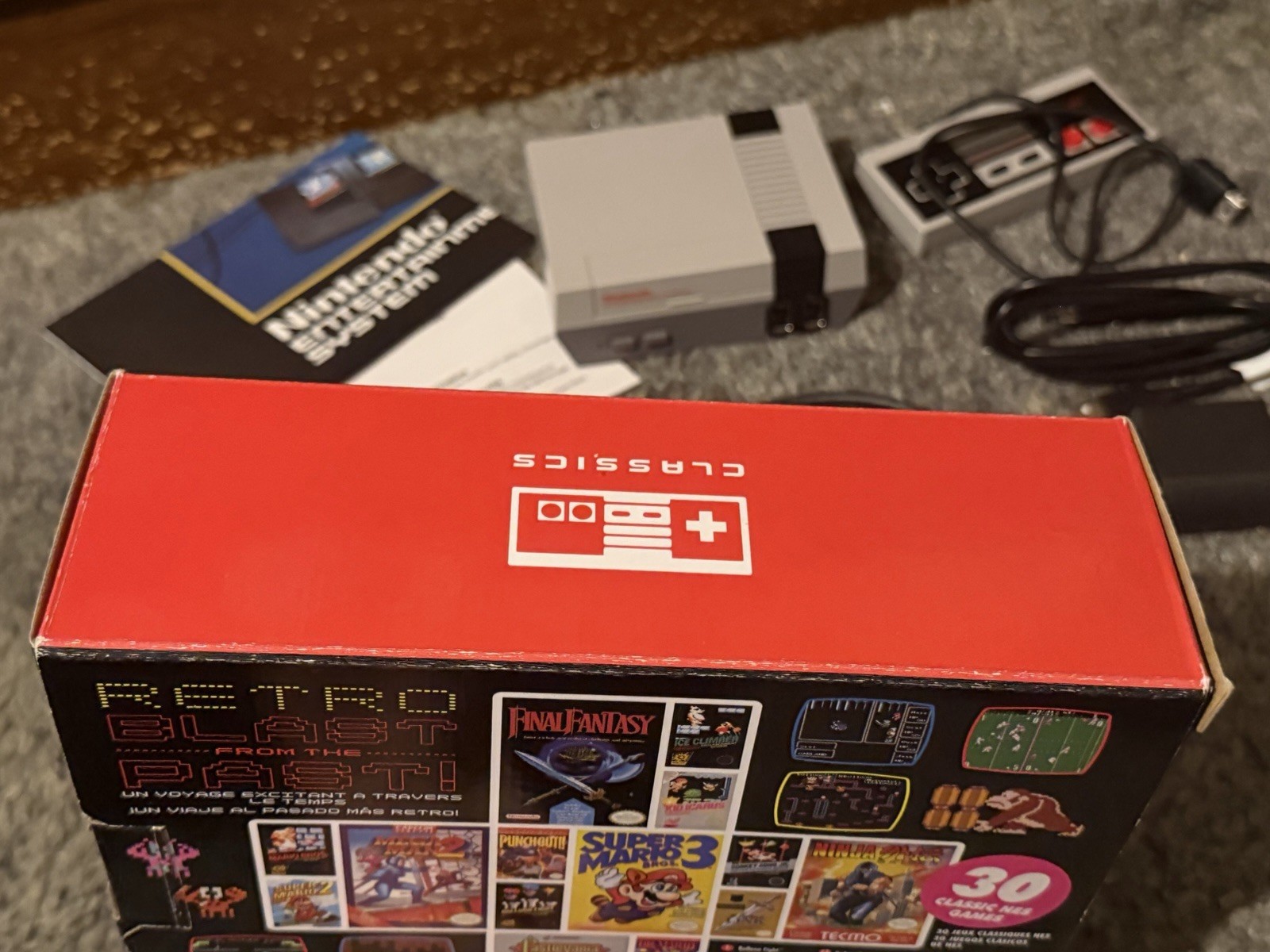 Genuine Nintendo NES Classic 2016 First Edition Mini Game Console Collectible