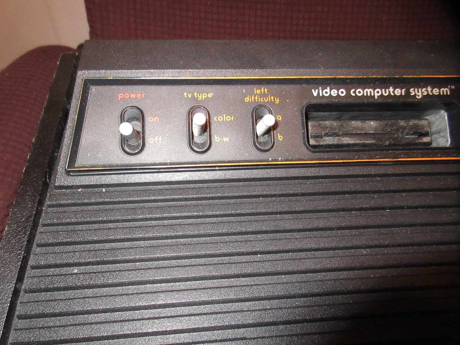 Atari 2600 (CX-2600) Heavy Sixer Console Sunnyvale Tested – Working OK