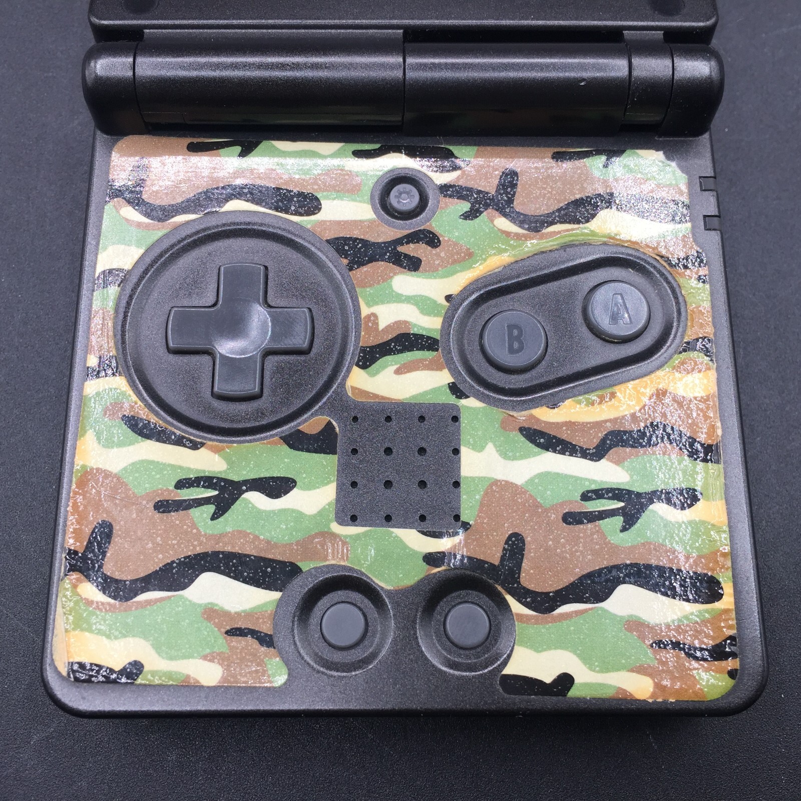 【Excellent】Nintendo GameBoy Advance SP Camouflage Console + Charger #Ret 0125/02
