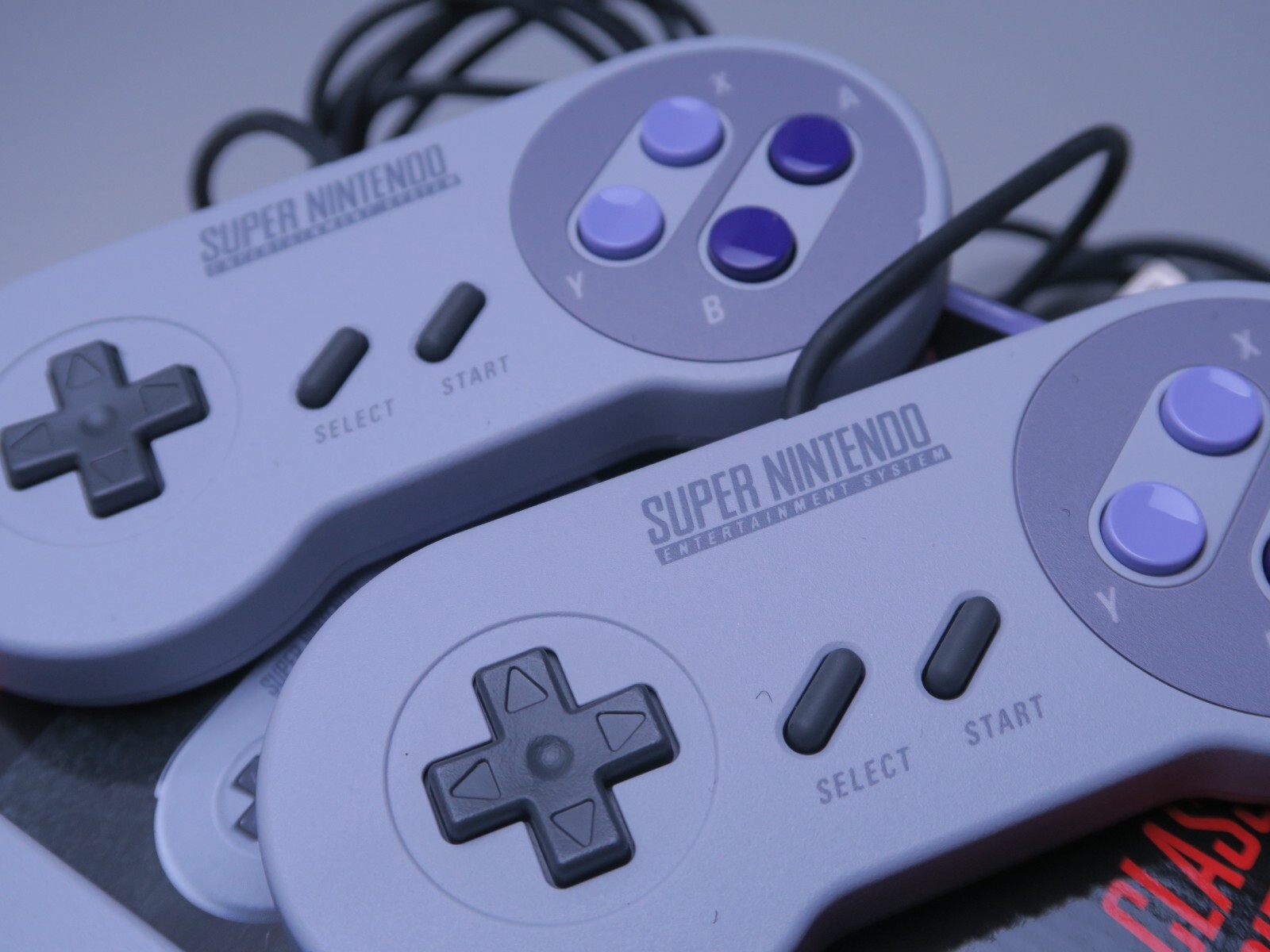 Authentic 16-Bit Super Nintendo SNES Classic Edition Console (21 Built-In Games)