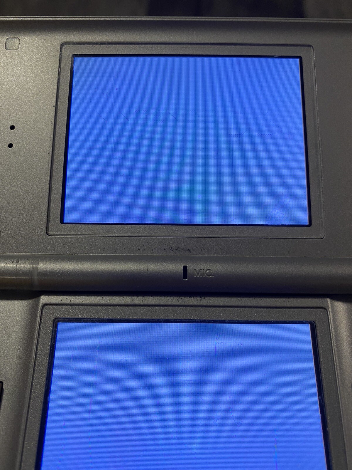 Nintendo DS Lite Launch Edition Silver System “For Parts Or Repair Sold As Is”