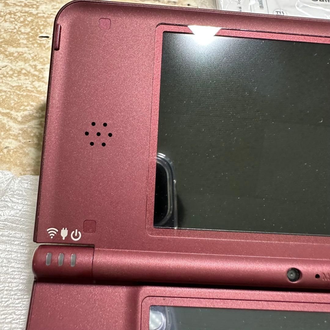 Nintendo DSi LL Wine Red Console Boxed Complete Tested Working 6587