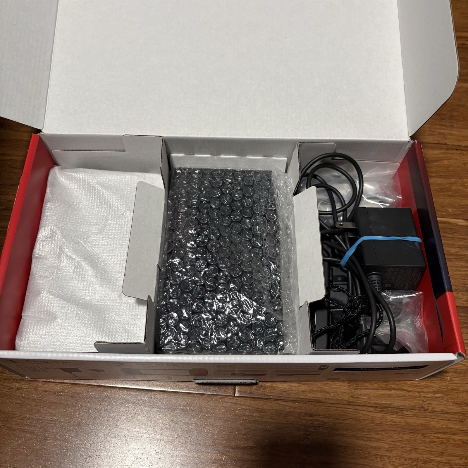 Nintendo Switch OLED White 64GB Bundle Dock, Joycons, Charger, RBI BB Tested