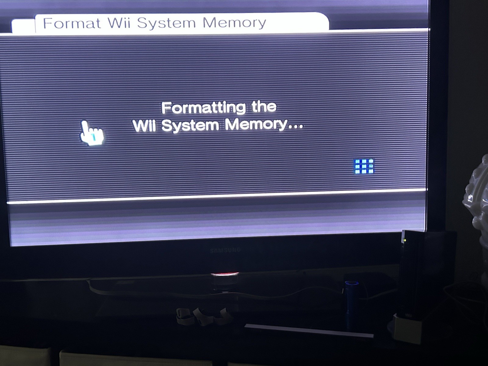 Used Legacy Nintendo Wii Black Console Bundle 2 Remotes Nunchuks Tested Working