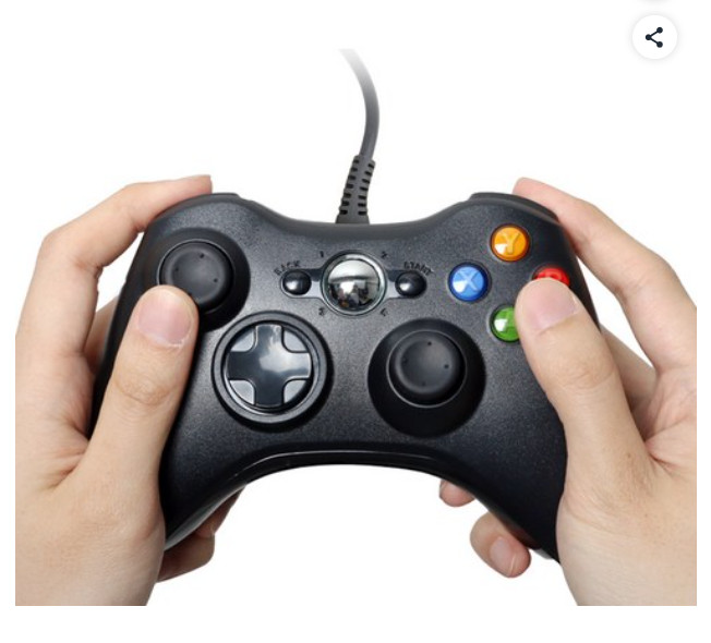 Wired USB Controller for PC Windows 10 11 Xbox 360 Style Gamepad Joystick New