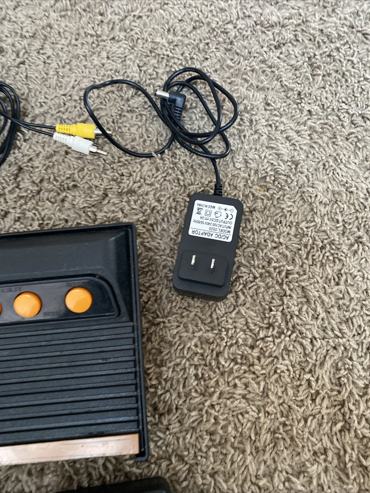 Atari Flashback 5 Classic Game Console 2 Wireless Joystick Controllers & Cords