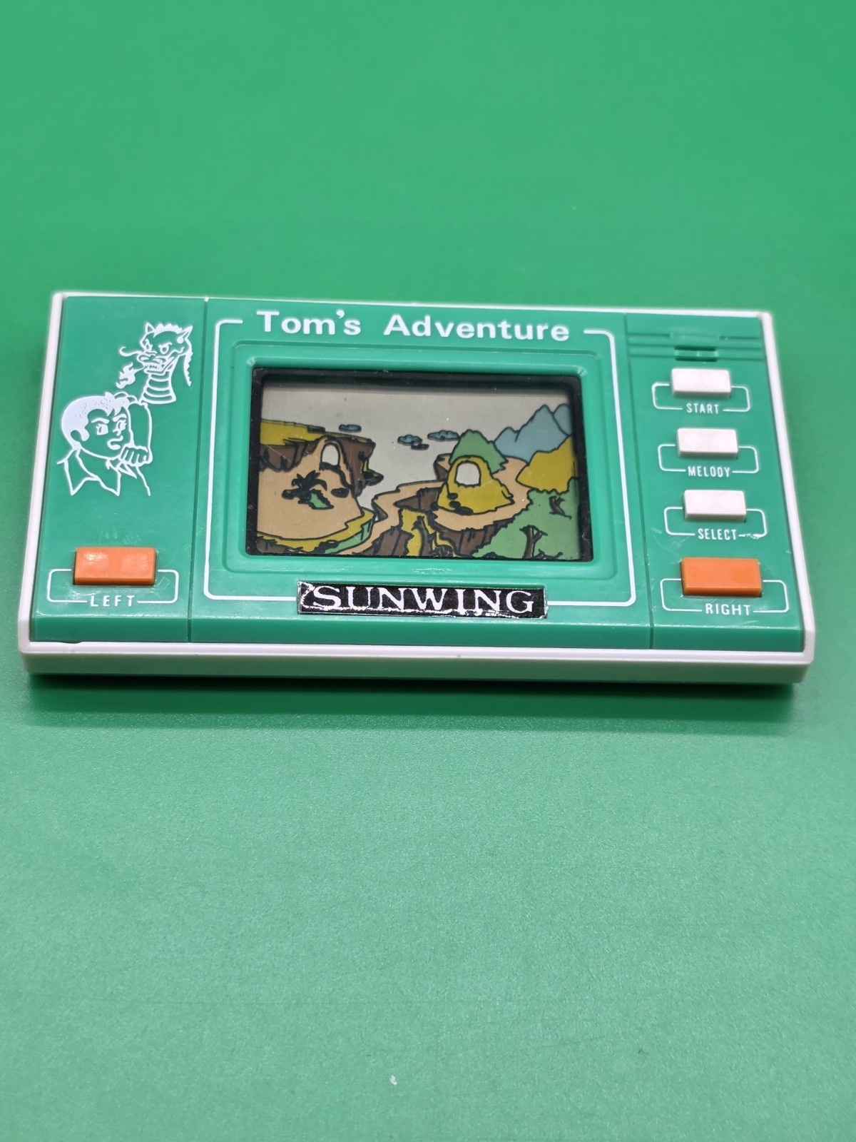 Vintage SUNWING Tom’s Adventure LCD GAME SG-845 1980s Rare