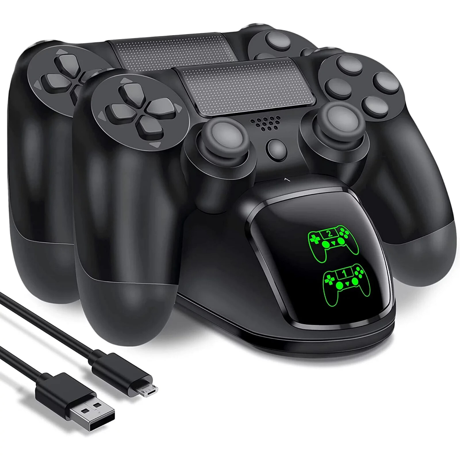 PS4 Controller Charger Charging Station USB Playstation4 /PS4/PS4 Slim/PS4 Pro