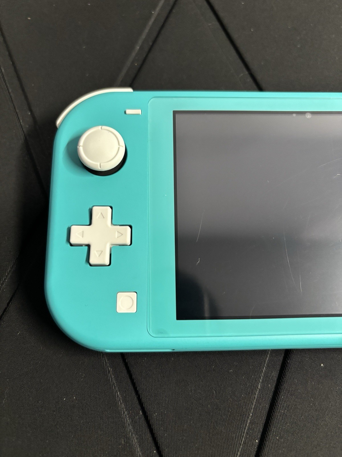 Nintendo Switch Lite Turquoise Used w/ Case, Protection grip and Mario Aces
