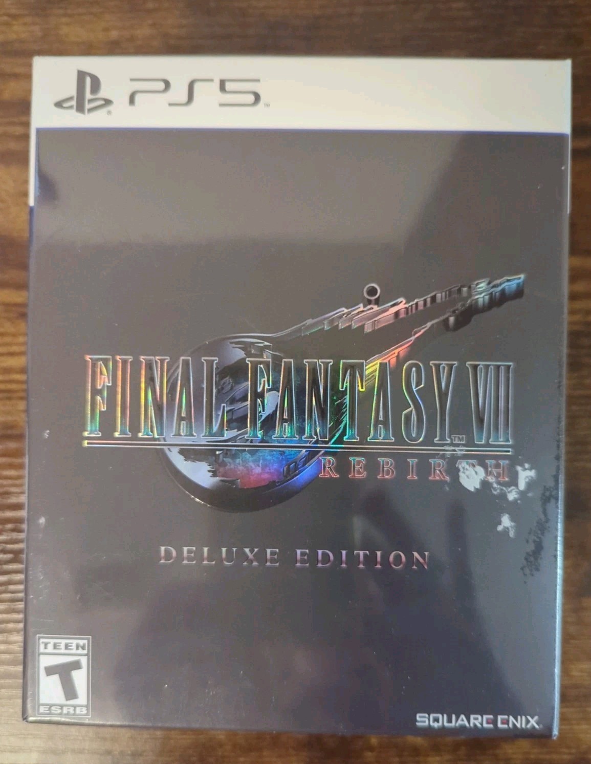 Final Fantasy VII Rebirth Deluxe Edition PlayStation 5- steelbook case-artbook