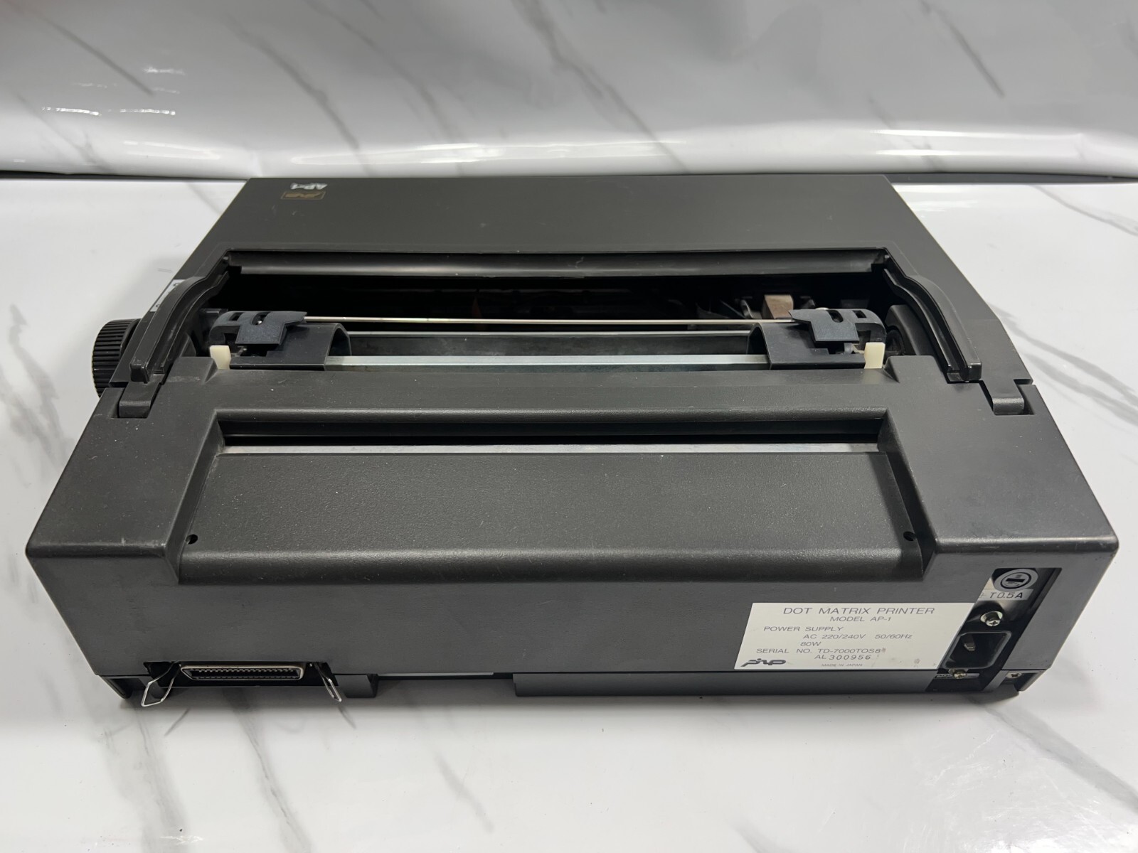 MSX Dot Matrix Printer AP-1 Vintage Computer sakhr صخر Arabic version