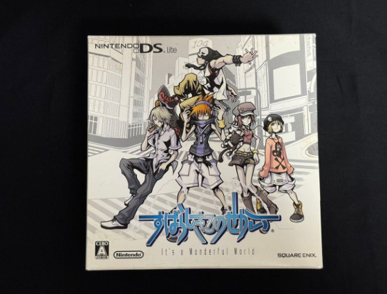 SQUARE ENIX NINTENDO DS Lite It’s a Wonderful World Console Game Software New