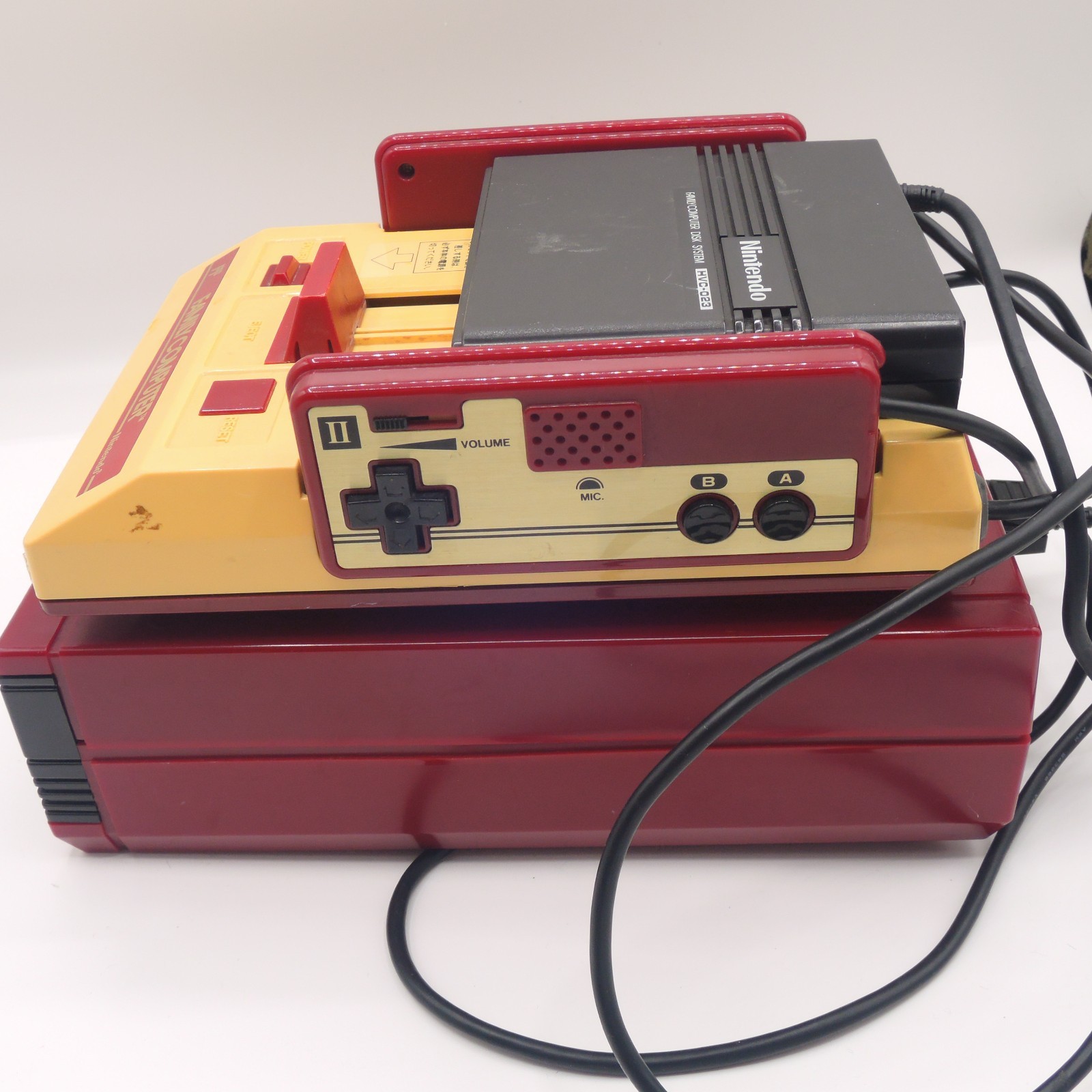 Nintendo Famicom and Disk System – For parts