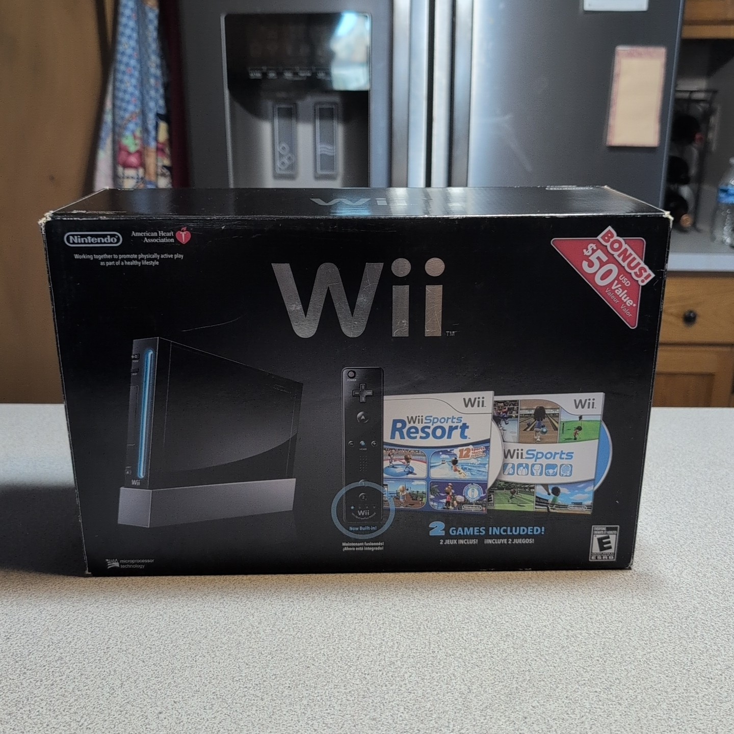 Nintendo Wii Wii Sports Resort and Wii Remote Plus Console – Black System Box