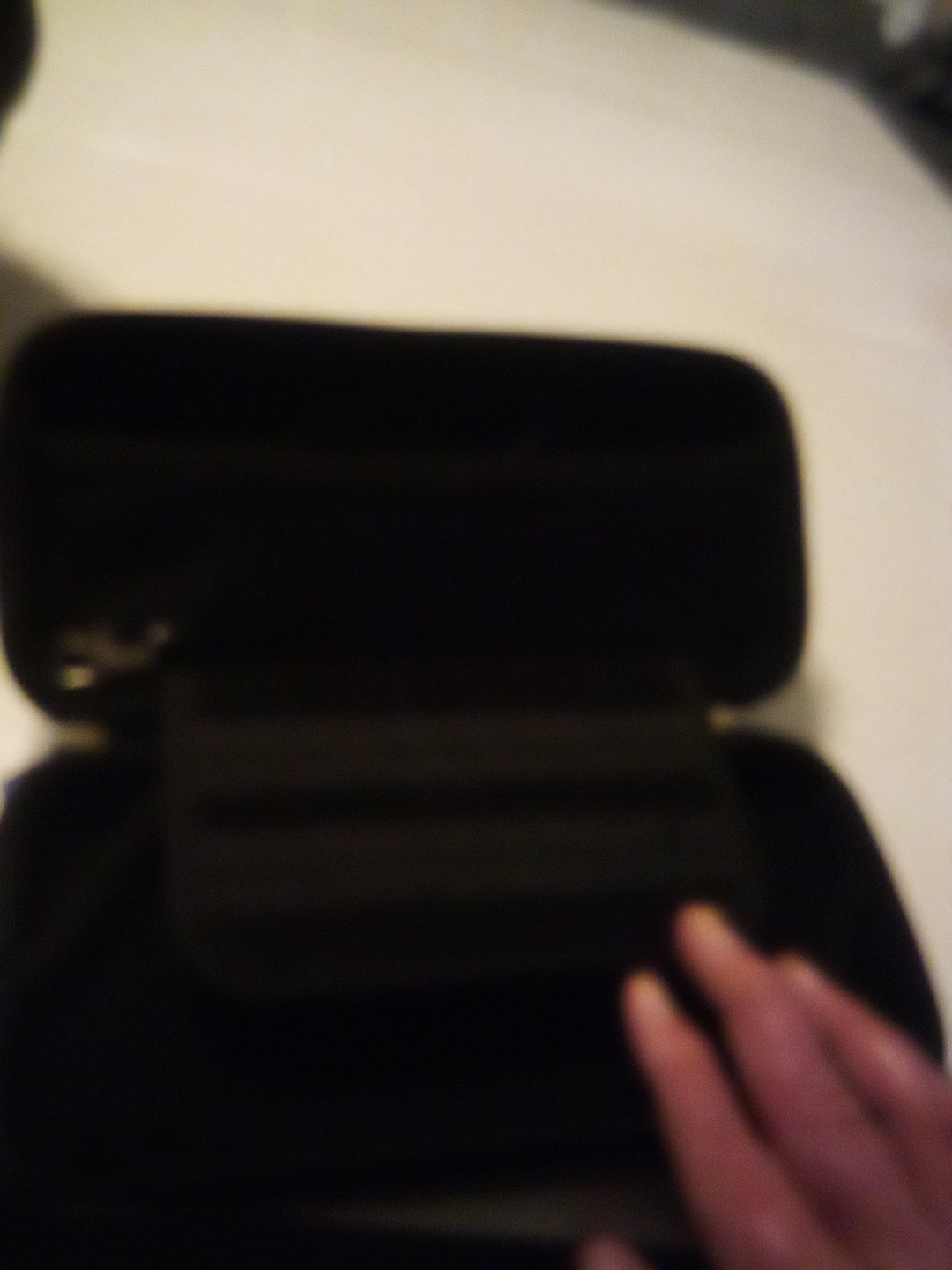 Zip Up Nintendo Switch Hard Case – Black