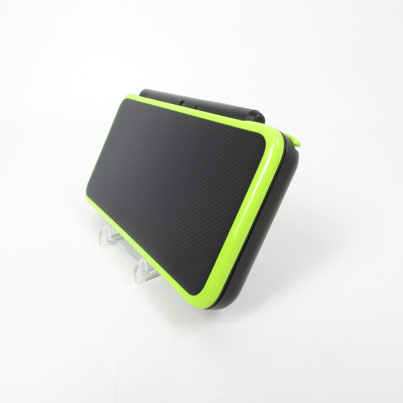 【Very Good】Nintendo New 2DS LL XL Black x Lime Console ONLY Japanese Ver. #Arr04