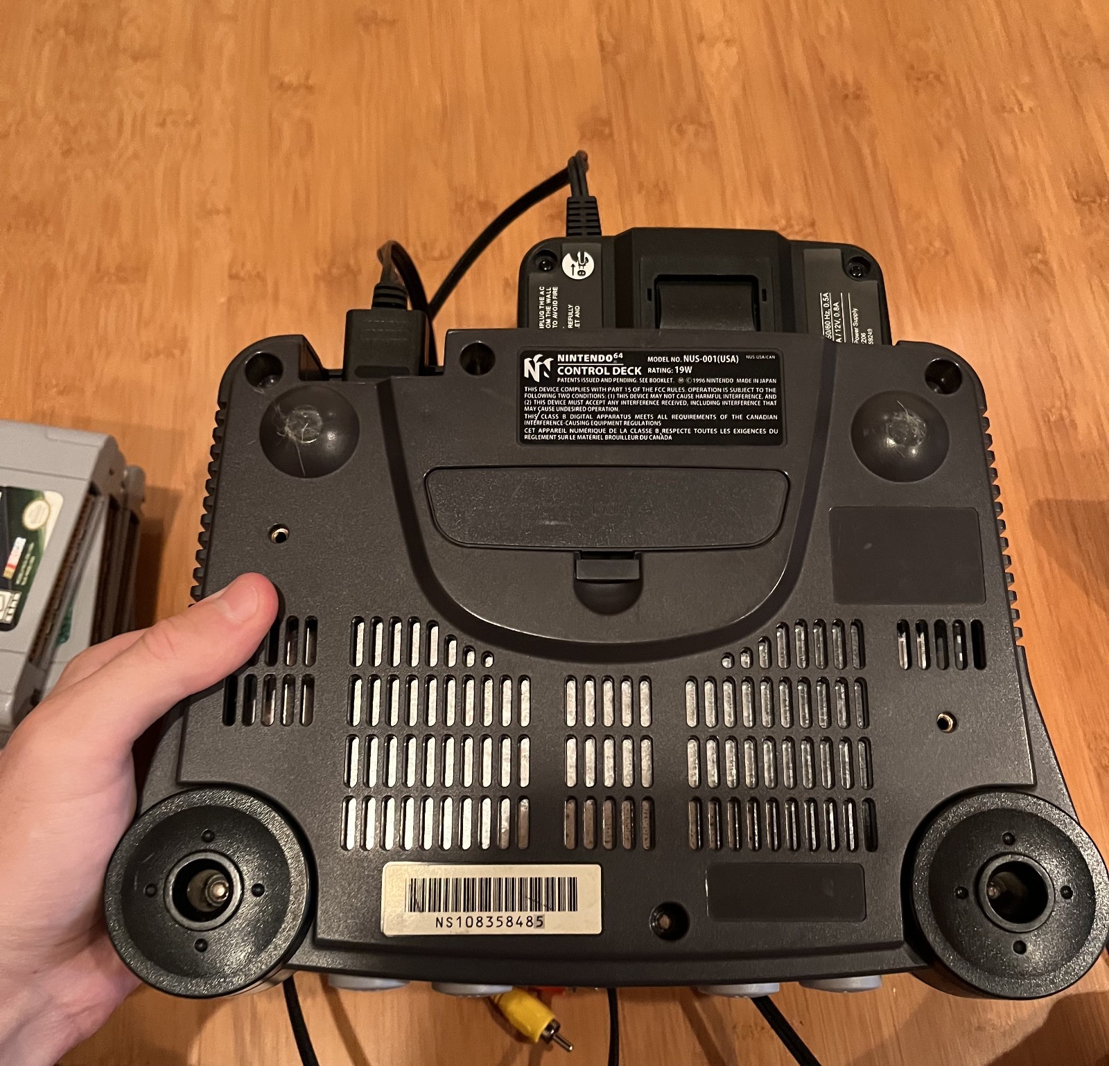 Nintendo 64 Console – 2 Controllers + Rumble, Transfer & Jumper Paks – See Below
