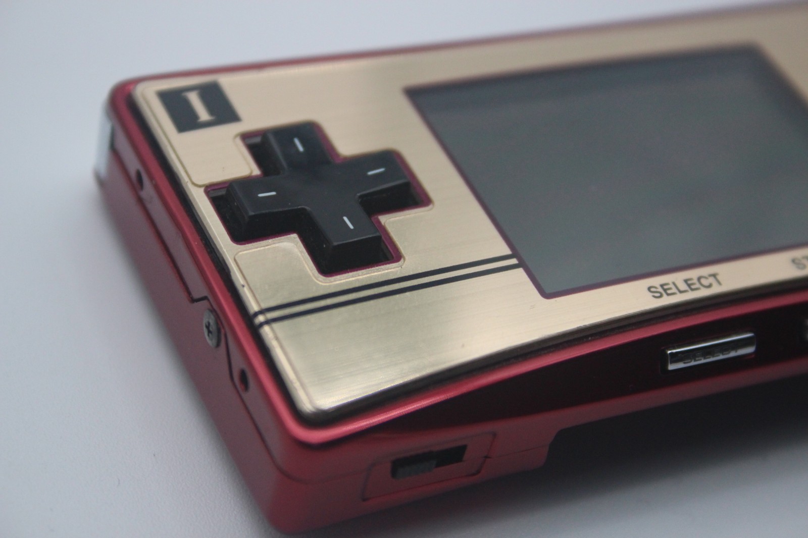 Nintendo GameBoy Micro Console Famicom 20th Anniversary Edition w/ Super Mario 2