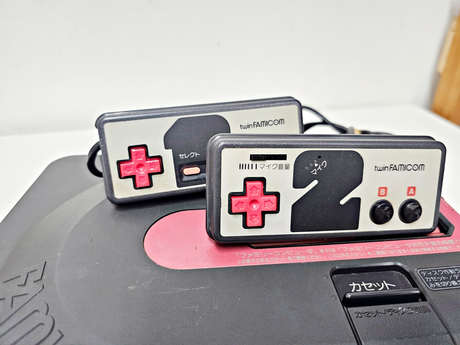 Sharp Twin Famicom AN-500B Black New Belt/tuning 586 Japan DHL 1 week to USA