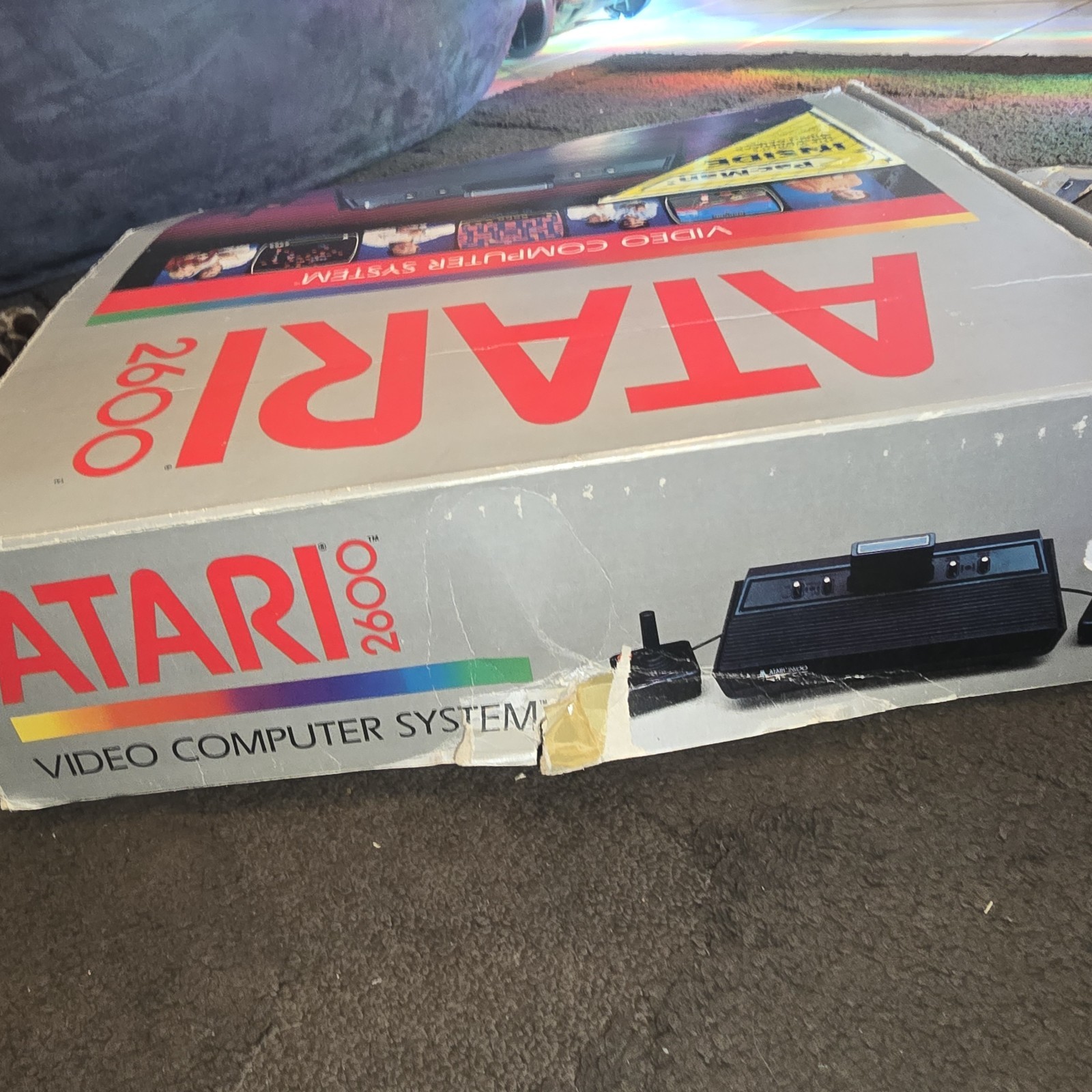 Atari 2600CX 1983 “Darth Vader Edition” Console With Pac-Man Game