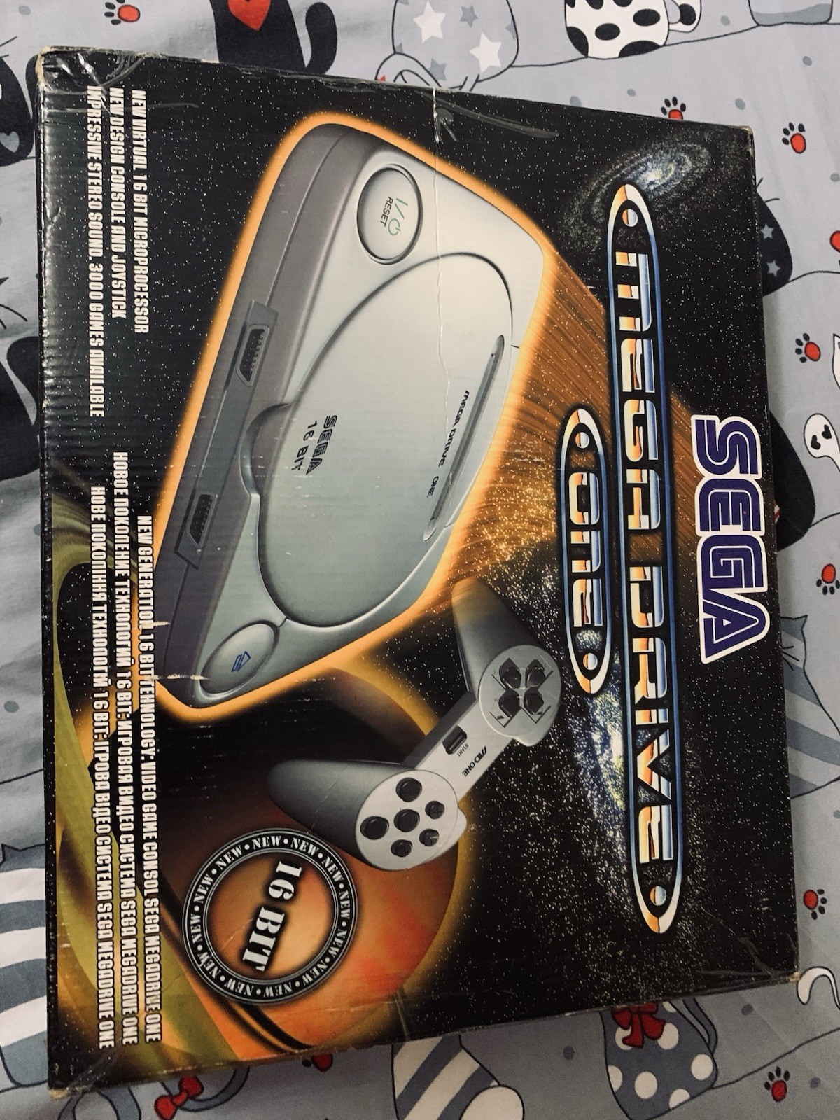 Sega Mega Drive One (Сега) 16-bit Clone (MD) Collectible Game Console (Rare)