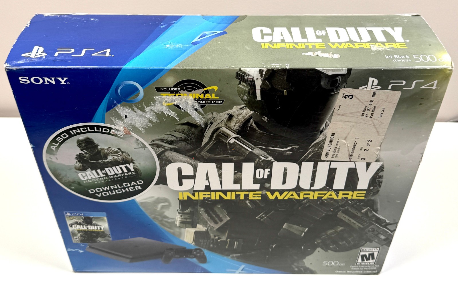Sony PlayStation 4 PS4 500GB Console CUH-2015A Call of Duty Infinite Warfare NEW