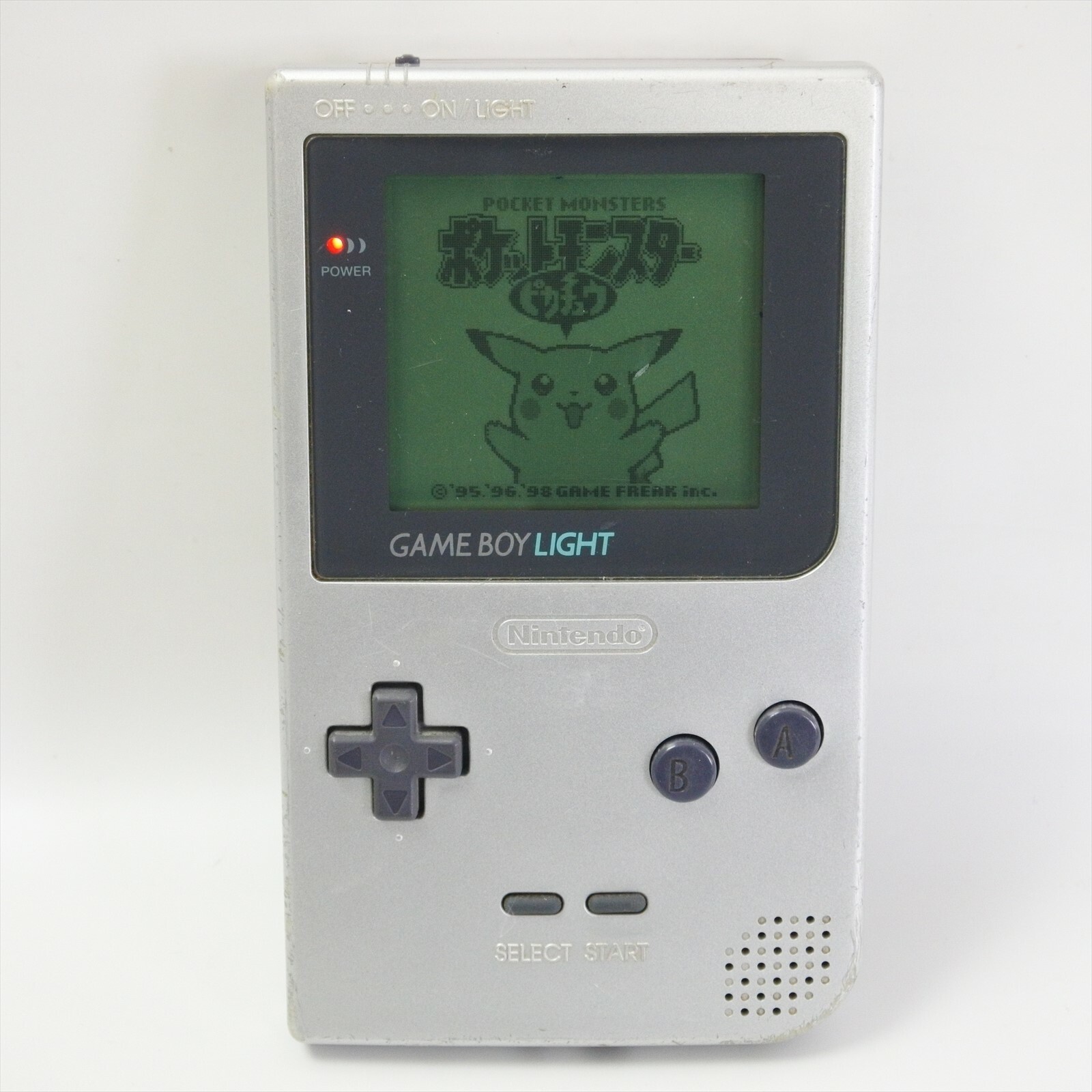 JUNK Nintendo Game Boy LIGHT Console MGB-001 Silver L10577663 gb