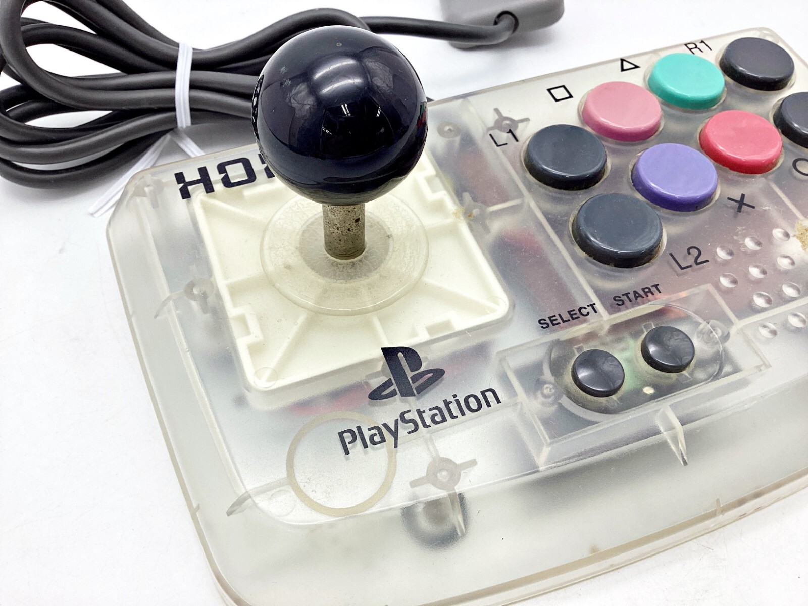 Playstation 2 Controller HORI Compact Joystick Clear Japan – DHL 1 week to USA