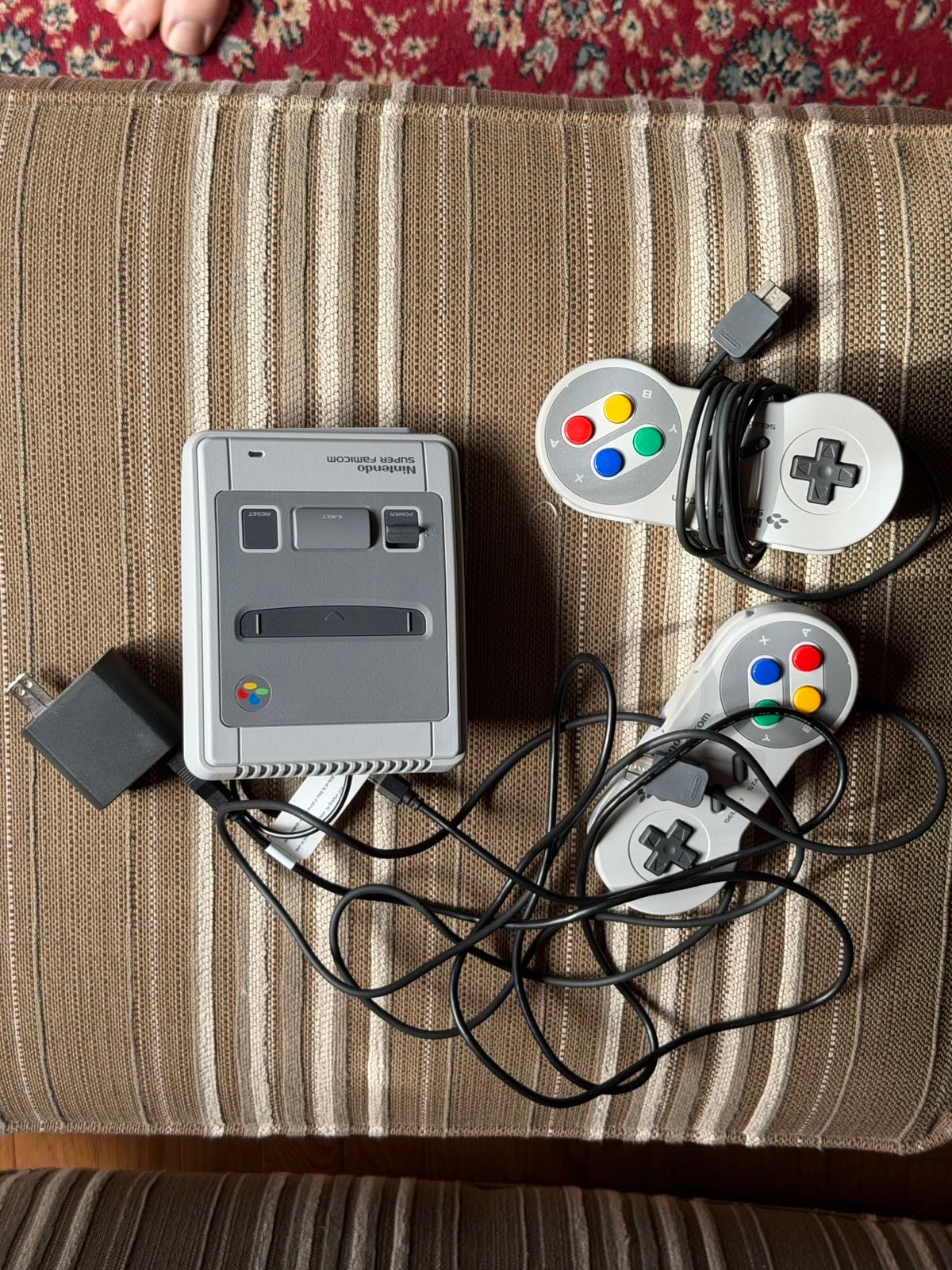 Super Nintendo SNES Classic Edition Mini Console Clv-301 Built-in 21+Extras