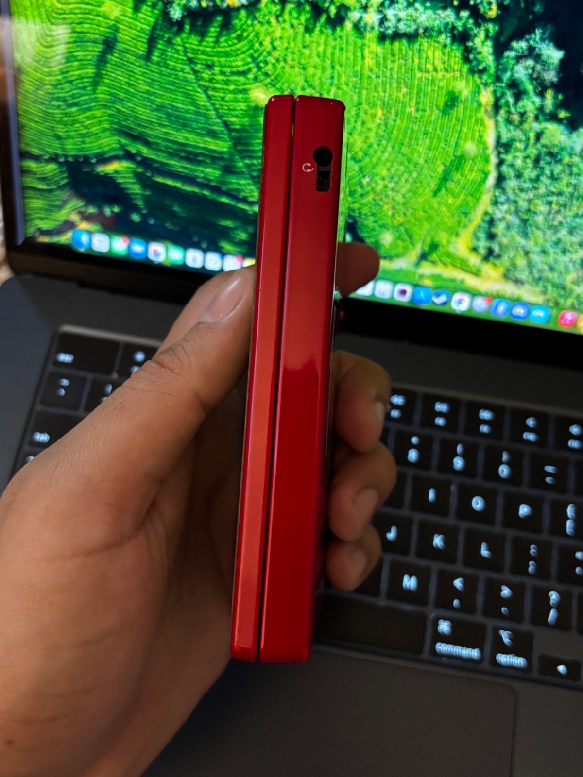 Nintendo DSi Red Console Only Tested US Model English Works, No Stylus w/ games