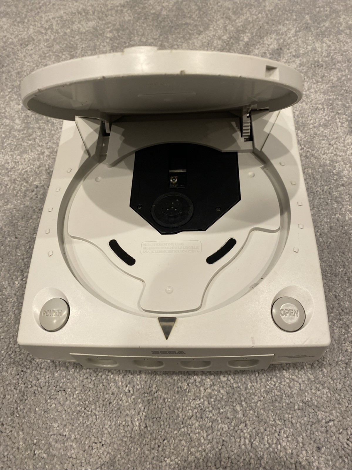 SEGA Dreamcast Console – White w/Two Controllers, Memory Card, Cables