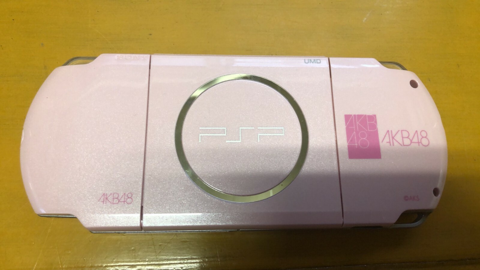 SONY Playstation Portable Console PSP3000 AKB48 Premier Blossom pink RARE