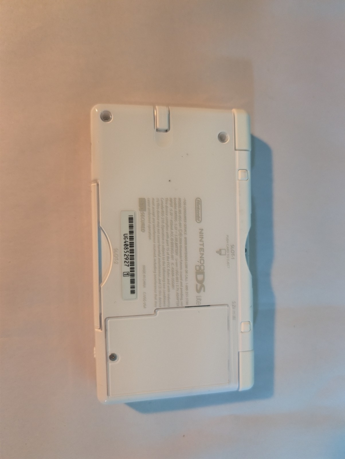 Nintendo DS Lite Handheld System White + Games
