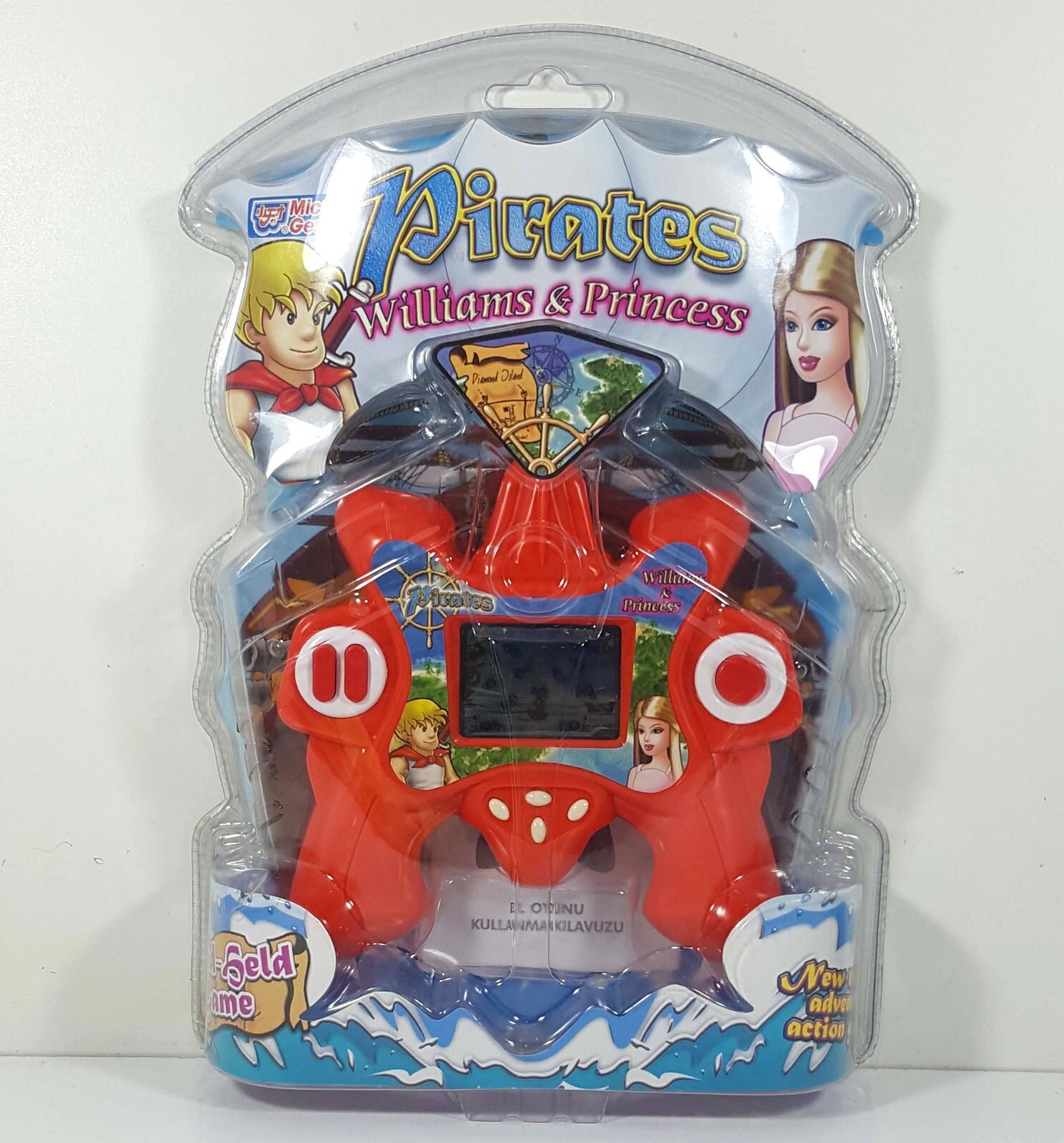 Micro Genius Vintage Handheld Game Pirates Wiliams & Princess