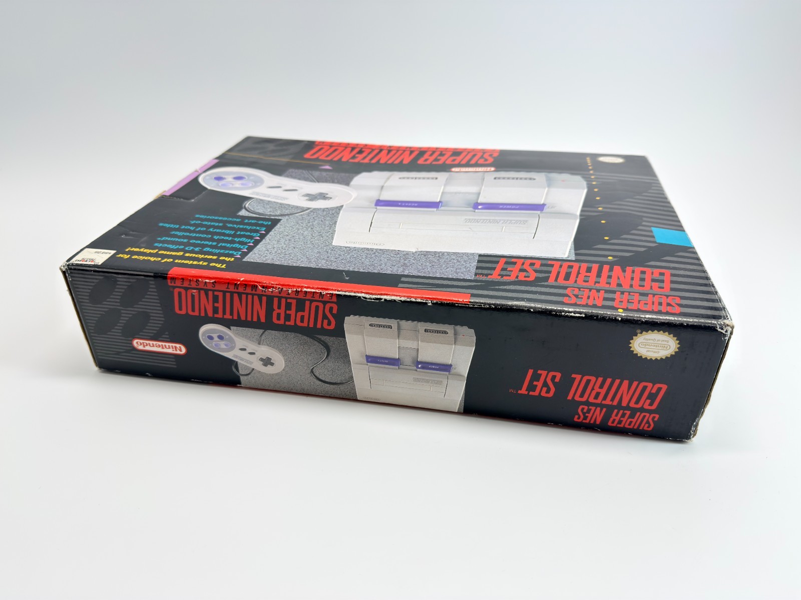 Super Nintendo System Bundle Complete with Original Box *TESTED*